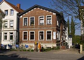 Die „Alte Wäscherei“, nun umfunktioniert in eine Wollwerkstatt.